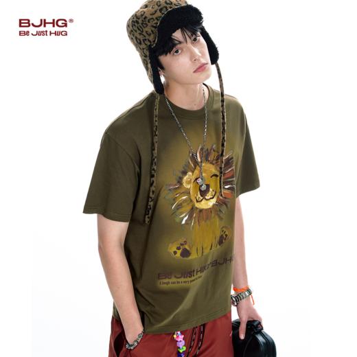 【不鸣系列】BJHG不计后果 美式凉感短袖t恤男夏季速干抑菌半袖女 商品图1