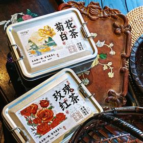 [屁侠推荐]超值任选2盒装 强韵 茉莉白茶/菊花白茶/玫瑰红茶 独立包装 香味浓郁 250g