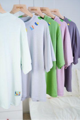 ✨runrungo夏季新品🌸”莱赛尔·【薄引力】蝉翼T恤“，上短袖T版本了！ 💨薄如蝉翼~薄但不变形！☀ ”🌲莱赛尔+棉黄金组合，透气+凉感+亲肤。