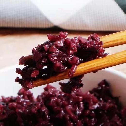 【优质墨江紫米】优质好米，均匀饱满，营养可口！可以做：紫米露、紫米粽子、热奶宝紫米馅料、紫米饭团、紫米粥等端午好原料！真空包装新米粗粮五谷杂粮粥料L 商品图1