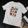 🥰独家打板❗太韩啦❗巨显白❗一眼种草❗💝【伊泺杉番茄印花休闲短袖T恤】 🍅水果味的夏天❗一秒降温清爽水果tee❗夏日里的一抹鲜亮 🍅俏皮元气！ 商品缩略图4