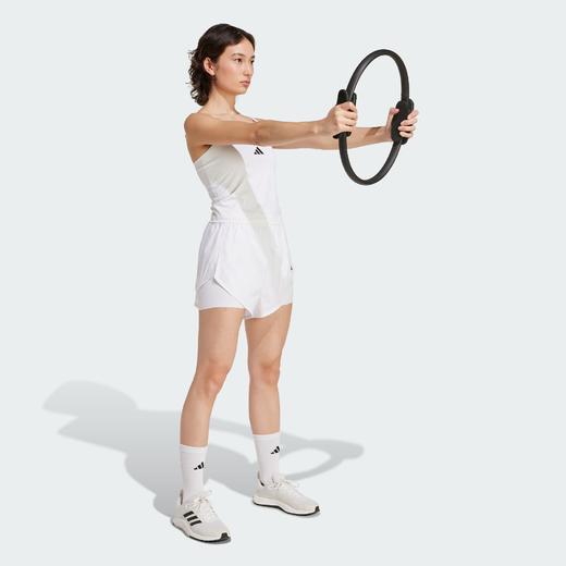 Adidas阿迪达斯TRAINING 2-IN-1 SHORTS 那尔那茜同款二合一运动健身短裤KB3141 商品图5