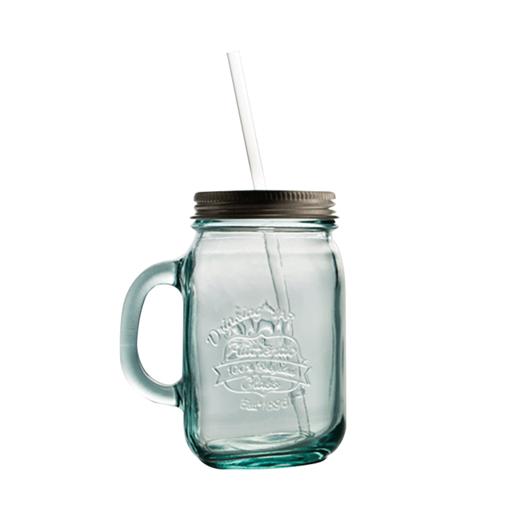 【西班牙进口吸管玻璃杯】吸管玻璃杯500ml欧盟高标准认证 商品图5