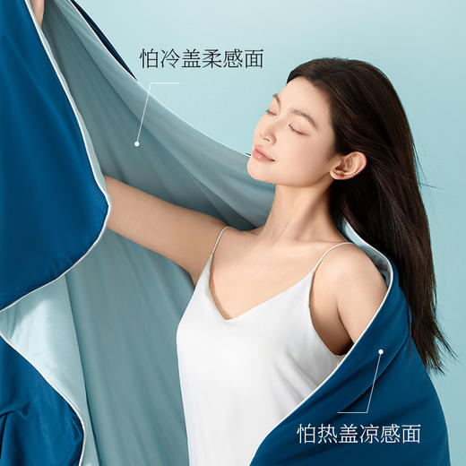 泰嗨 7A抑菌冰蚕丝双感夏凉被空调被 可机洗水洗 商品图2