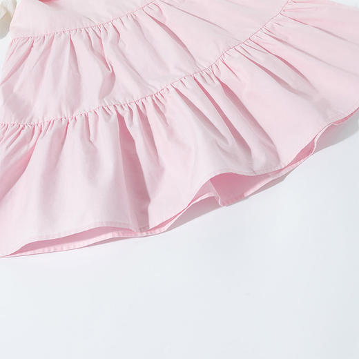 贝贝怡童装女童连衣裙夏季短袖公主裙2025新款女宝宝洋气外穿裙子ZB2EQ010 商品图4