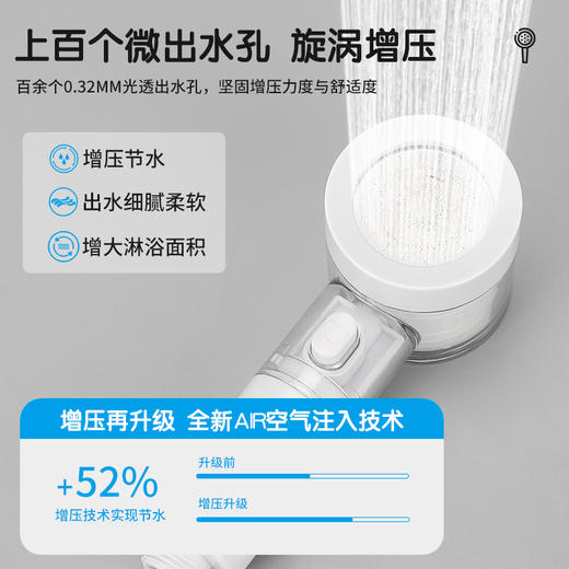 8290旅行花洒-透明白/8292旅行花洒-电镀 商品图2