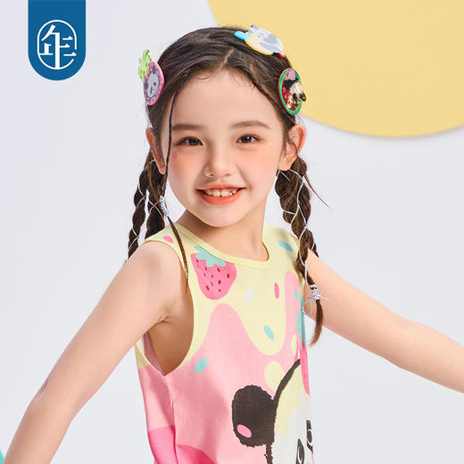 年衣25女童熊猫发夹儿童发饰可爱女孩发饰头饰盼达果园发夹 商品图1