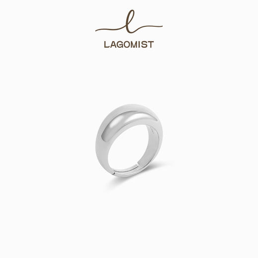【胡杏儿&王栎鑫同款】Lagomist拿铁系列 | 金/银咖啡杯柄大号戒指 商品图1