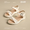 ZHR厚底凉鞋女鞋夏季新款女士软底休闲百搭轻便夏日交叉带凉鞋 商品缩略图7