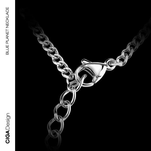 不锈钢吊坠CIGAdesign玺佳守护蓝色星球项链吊坠时尚环保吊坠 商品图3