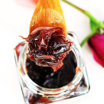 云峰玫瑰花酱300g糖玫瑰 烘焙原料汤圆月饼鲜花饼 甜品馅料饮品冰粉 /粮油调味 /调味品 /西式酱料 商品图2