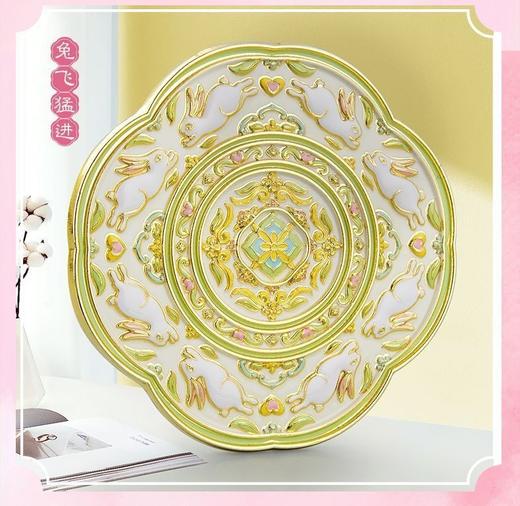 文创古风镜子金属便携手持化妆镜中式古典旅游随身镜礼物 商品图6