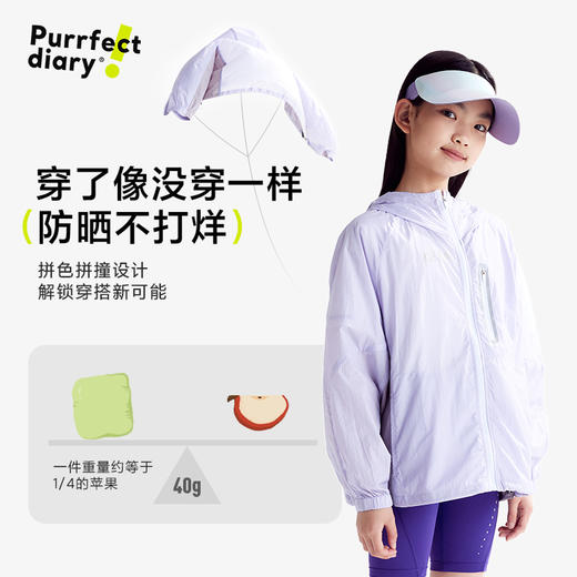 fx-【轻量】咕噜日记童装儿童防晒衣2025夏季新款男女童轻薄防晒外套PXW2513 商品图3