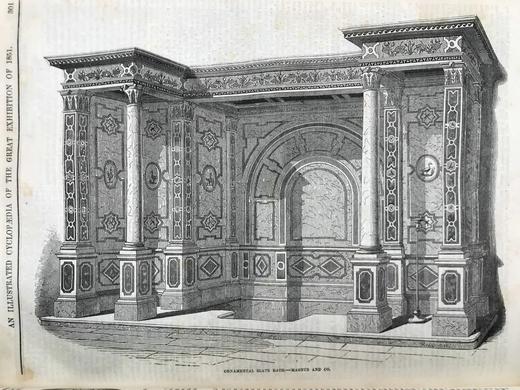 1852年 英国水晶宫万国工业博览会图集 500余幅版画插图 精装16开 商品图4