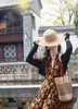 ins风轻熟简约条纹编织包超轻沙滩包 商品缩略图11
