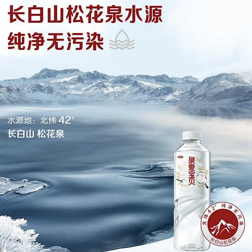 伊利金领冠泉爱宝贝饮用天然水 1L*12瓶 商品图2