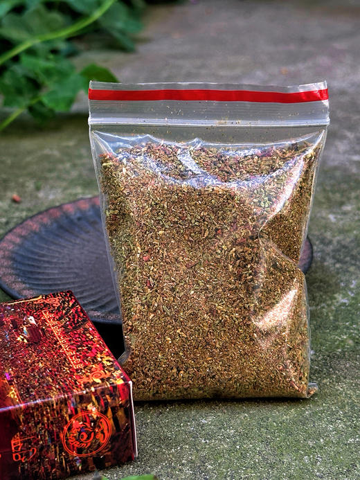 学院祝福香薰粉天然藏香家用熏香粉烟供香粉装赞香粉1盒 商品图1