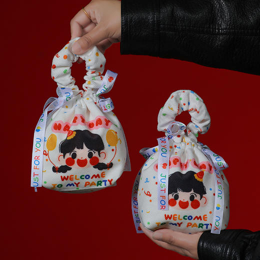 【宝宝满月喜糖袋】六一儿童节礼品袋宝宝满月礼物包装袋新款喜糖空袋子周岁百天。ry 商品图3