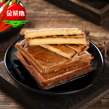 金菜地 120g*5袋茶干咸豆干豆腐干家用炒菜方便速食安徽特产 /粮油调味 /调味品 /中式酱料 商品图0