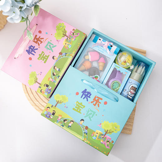 【六一必备🎉全班喜爱的礼物盒📦】益智玩具+彩铅蜡笔+驱蚊手环，欢乐童年一次打包🎁！儿童节礼物伴手礼玩具套装送全班朋友奖励小礼品毕业礼盒六 商品图1