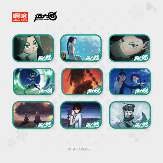 伍六七动画 梅花十三生日系列「铭刻」胶片套组 名场面徽章盲盒 商品图0