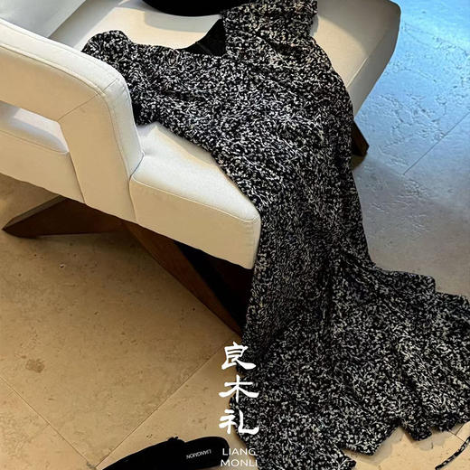 【预售7天】良木礼真丝连衣裙（1336L） 商品图1