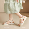 ZHR厚底凉鞋女鞋夏季新款女士软底休闲百搭轻便夏日交叉带凉鞋 商品缩略图5