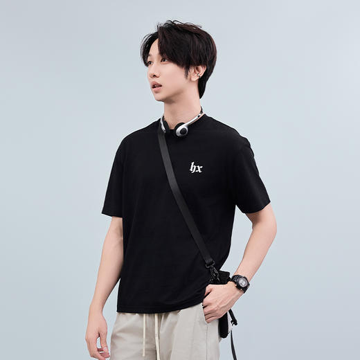【断码清仓】HX 夏季圆领短袖T恤凉感科技合体版型/S102522717101/02 商品图1