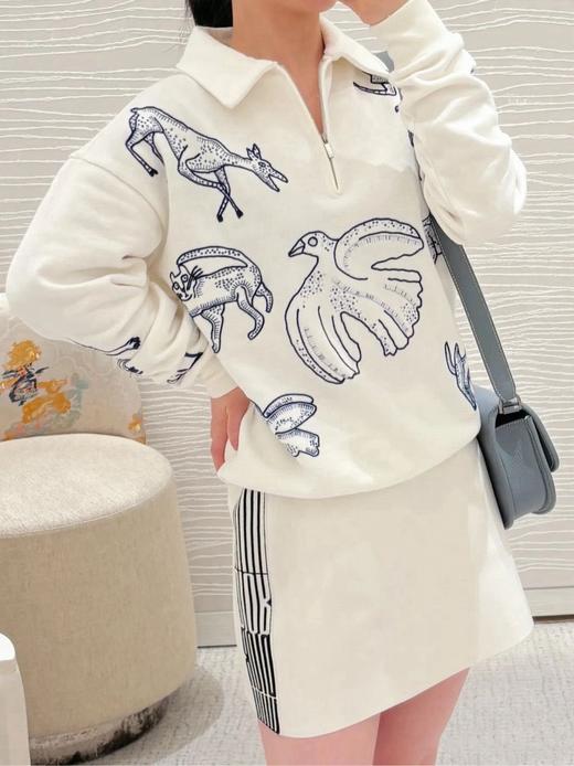 DIOR迪奥25早春侧边条纹短裙（TM） 商品图3