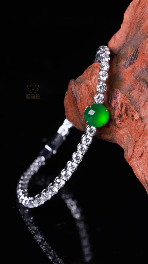 【流光映翠】翡翠手链SZ12504036 商品图3