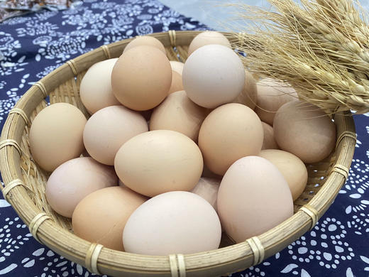 【到手60枚】九华山富硒土鸡蛋 高山生态散养无激素   JHS 商品图1