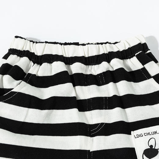 贝贝怡2025夏季新款男童冰感透气短袖T恤短裤套装ZB2ET077 商品图6