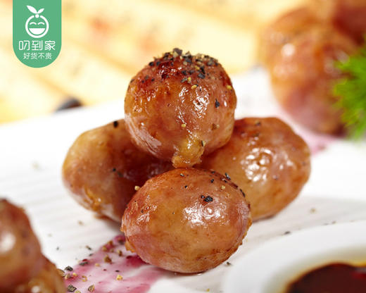 庄记纯猪肉黑椒味一口肠（约500g/盒）生产日期: 4月 商品图3