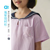 【夏Vol.4】allblu幼岚【海军领衬衫】儿童衬衫25春夏新款女童吸湿透气柔软ZY 商品缩略图0