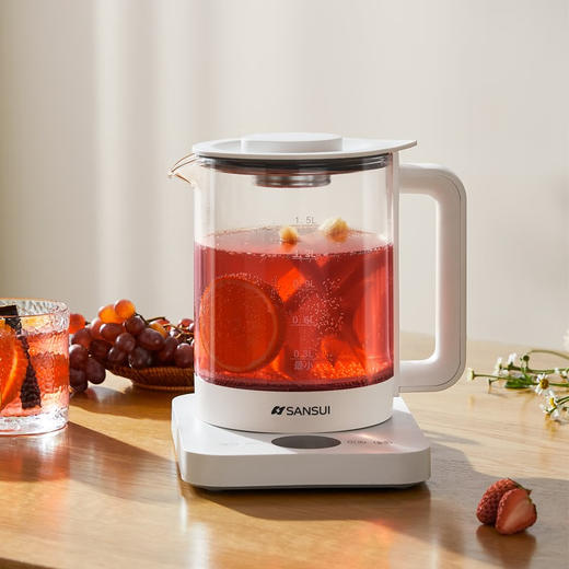 山水（SANSUI）1.5L多功能咖啡花茶养生壶（配滤网）KT-1837 商品图2