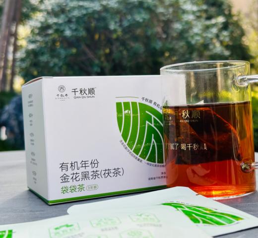 【金花黑茶】内含金花菌，便携式袋袋茶包，携带方便AA 商品图4