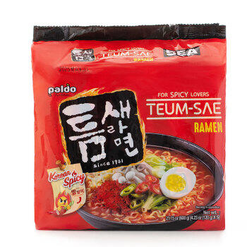 八道paldo韩国进口御膳炸酱面190g*4包 袋装方便面泡面拉面拌面条速食 /粮油调味 /方便食品 /方便面 商品图3
