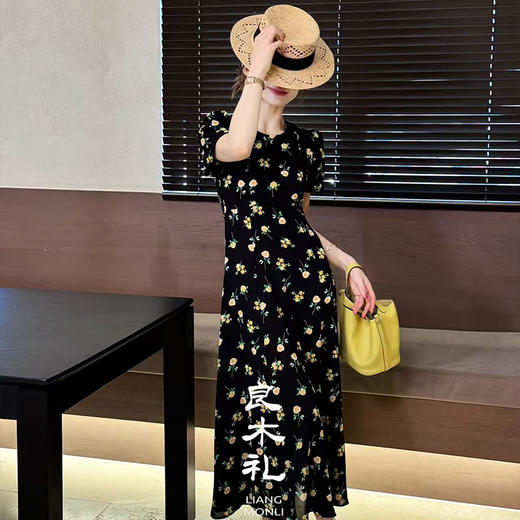 【不退不换】良木礼碎花连衣裙（25-241L） 商品图0