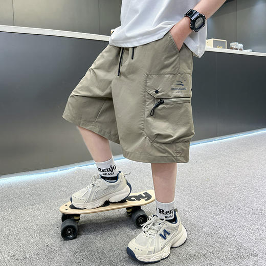 男童夏季薄款运动短裤 亲子装夏装男孩夏款裤子五分裤潮 商品图2