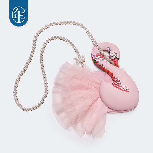 年衣童装斜挎包25夏季新款中式甜美原创设计手提包天鹅舞会提包 商品图1