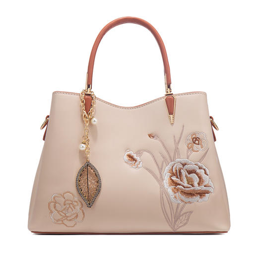 【预售3天】刺绣新中式大容量手提女士包大气高级感斜挎女包LF729 商品图1