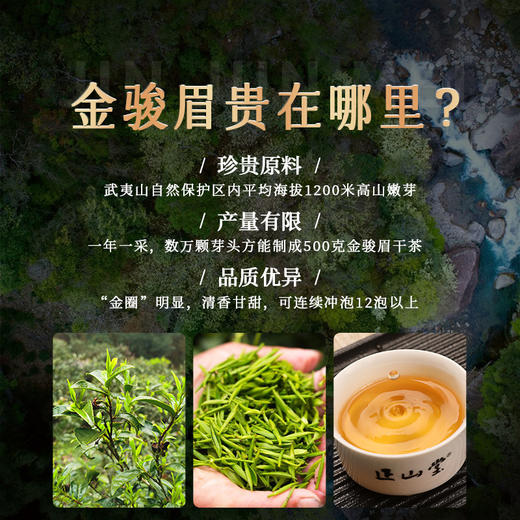 2025新茶 正山堂特制金骏眉 红茶特级茶叶礼盒装送礼长辈60g 商品图2