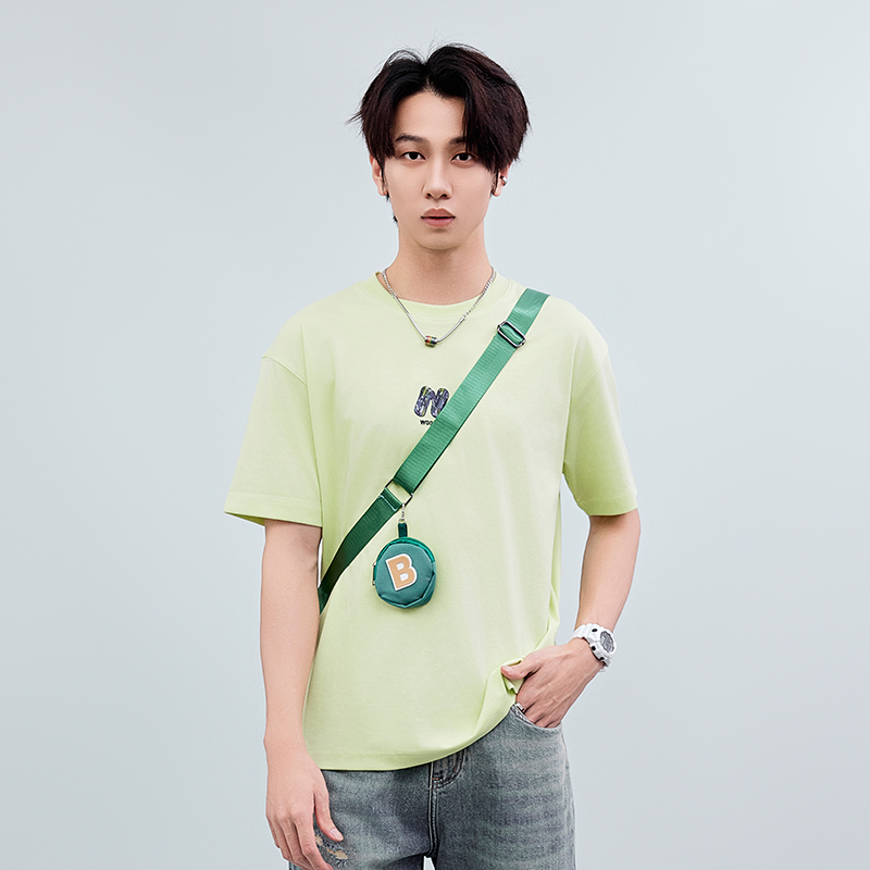 【新品上市】HX 夏季圆领短袖T恤微宽松版型S102522653101/02