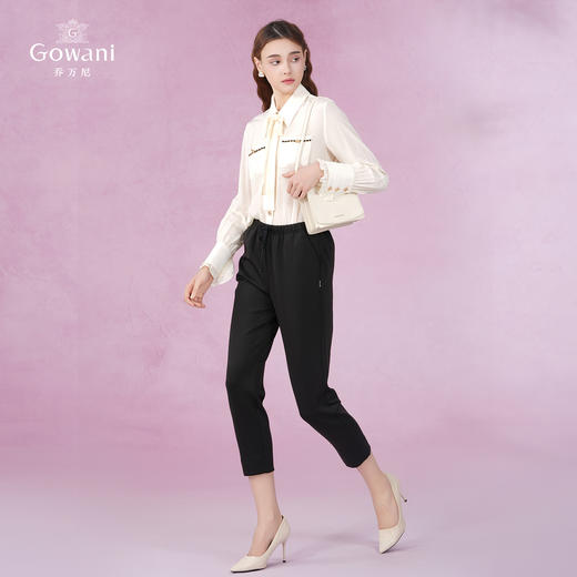 乔万尼休闲哈伦裤减龄收腰显瘦百搭夏季薄款EI2F792 商品图3