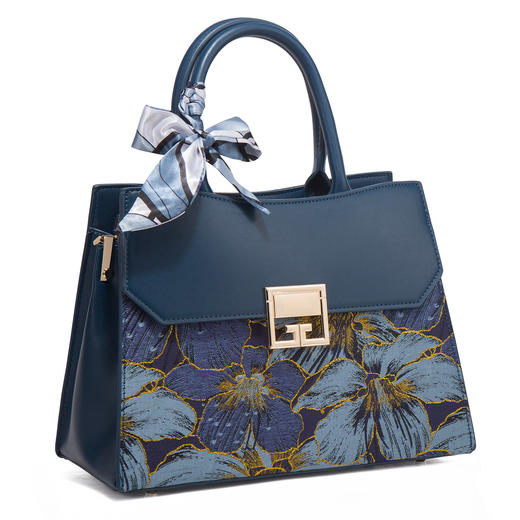 【预售3天】2025新款大气大容量女士手提包斜挎包LF366 商品图4