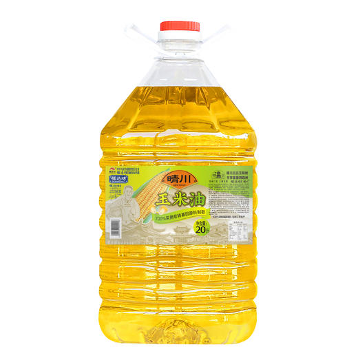 晴川非转基因玉米油20L*1瓶（6924497924158） 商品图0