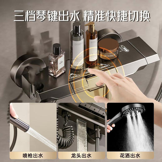 8152罗威尔三档-枪灰 商品图2