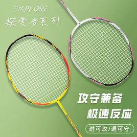 【小家电】川崎 羽毛球拍(穿线对拍)  X160-AK/SD HF