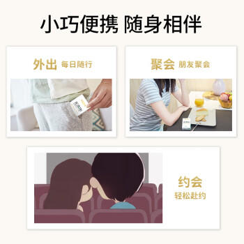 幸福阳光 手帕纸 无添加系列 软抽Slim4层10片*50包 加厚便携装 /家庭清洁/纸品 /清洁纸品 /手帕纸 商品图4