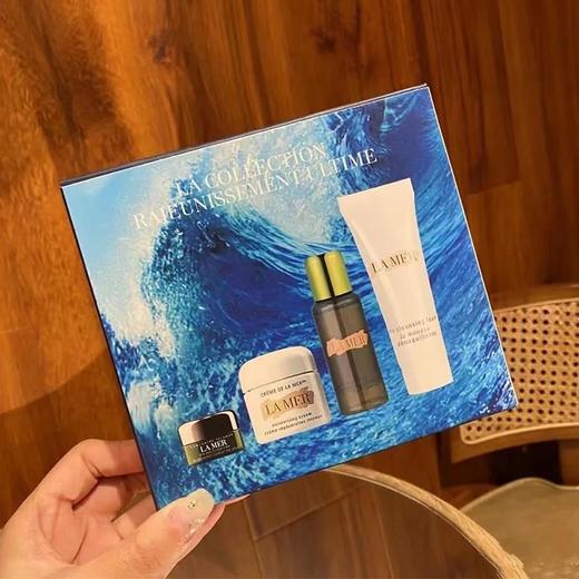 【下单2套赠lamer唇膜5g*1盒】海蓝之谜经典小样四件套旅行便携装精粹水30ml洗面奶30ml面霜7ml眼霜5ml一般贸易 商品图13